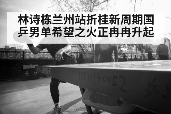 林诗栋兰州站折桂新周期国乒男单希望之火正冉冉升起